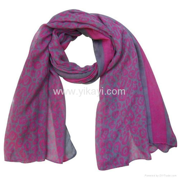 polyester voile scarf