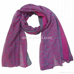 polyester voile scarf