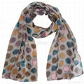 polyester voile scarf 1