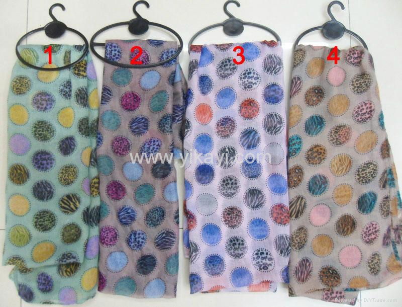 polyester voile scarf 2