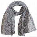 polyester voile scarf