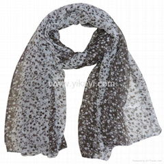 polyester voile scarf