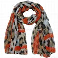 polyester voile scarf 1