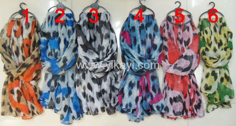 polyester voile scarf 2