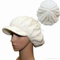 ladies fashion knitted cap 1