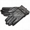men's goatskin leather gloves
