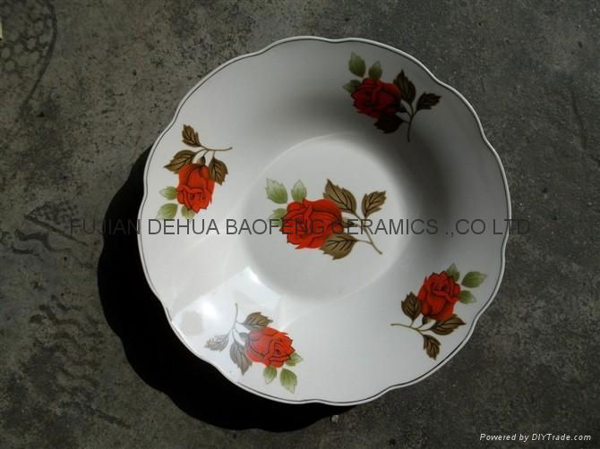 wholesale rooster bowl salad bowl ceramic bowl soup bowl mug plate FDA SGS 2