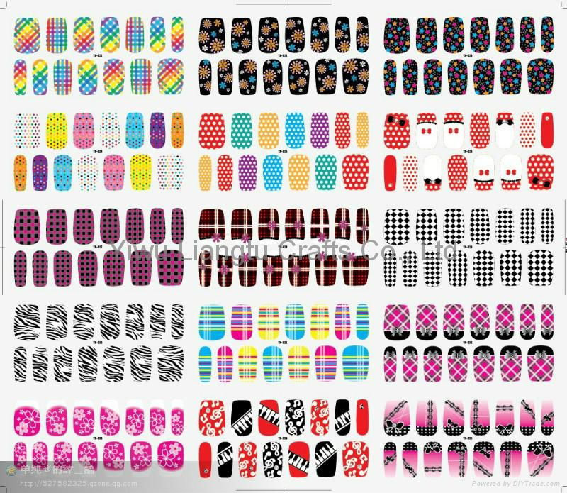 3D Nail sticker / nail sticker / nail art sticker 3