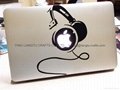 macbook decals, removable macbook sticker 1