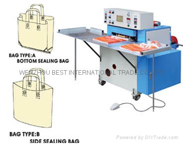 ZX-HB Automatic Soft Handbag Loop Wielding Bag-making Machine