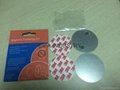 Smoke detector magnet installation kit