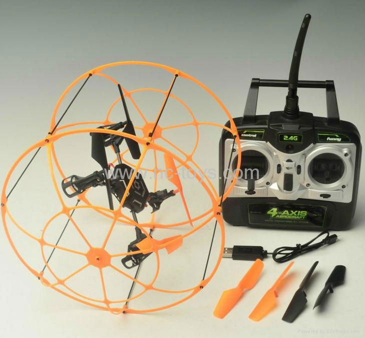 2.4G R/C UFO with wall climbing function 2