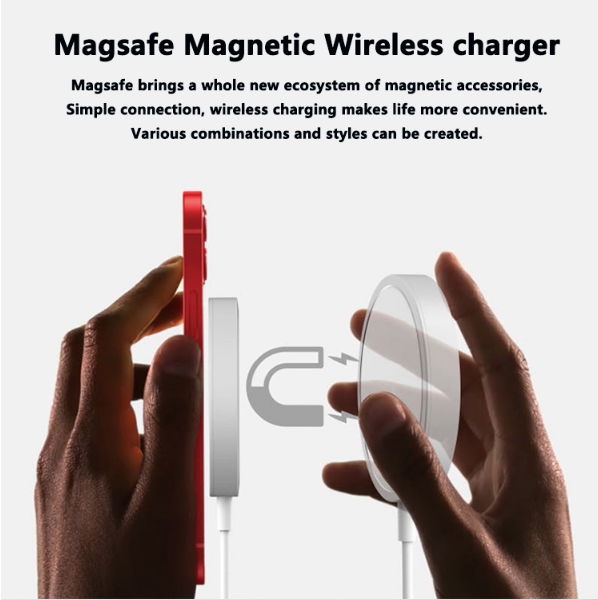 2020 Hot sale Magsafe Fast Wireless Charging 15W QI magnetic Wireless Charger 2