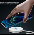 2020 Hot sale Magsafe Fast Wireless Charging 15W QI magnetic Wireless Charger