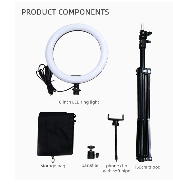 Ring lights LED Ring Light with Stand 10 inch 2