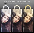 10" Ring Light with Tripod Stand - Dimmable Selfie Ring Light LED Camera Ringlig 3