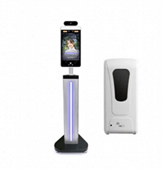 Human Desktop Stand Camera Autoclave Face Recognition Temperature Chamber 