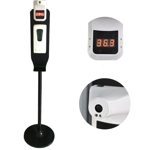Soap dispenser can be mounted with temperature measuring instrument  1