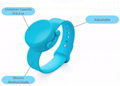 new design eco friendly slicone wristband hand sanitizer dispenser bracelet 5