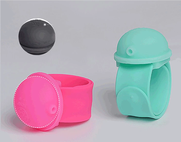 new design eco friendly slicone wristband hand sanitizer dispenser bracelet 18