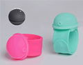 new design eco friendly slicone wristband hand sanitizer dispenser bracelet