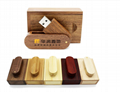 Any logo brand wood USB pen drive memory USB key