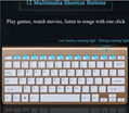 Wireless Chiclet Keyboard Mouse  Keyboard and Mouse Combo Mini Keyboard