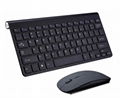 Wireless Chiclet Keyboard Mouse  Keyboard and Mouse Combo Mini Keyboard