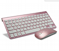 Wireless Chiclet Keyboard Mouse  Keyboard and Mouse Combo Mini Keyboard 9