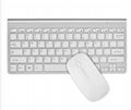 Wireless Chiclet Keyboard Mouse  Keyboard and Mouse Combo Mini Keyboard