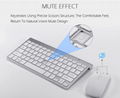 Wireless Chiclet Keyboard Mouse  Keyboard and Mouse Combo Mini Keyboard