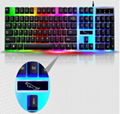 USB 104 Keycaps Gamer Keyboard With Backlight Key Board