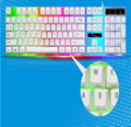 USB 104 Keycaps Gamer Keyboard With Backlight Key Board
