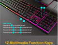 USB 104 Keycaps Gamer Keyboard With Backlight Key Board