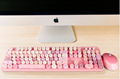 OEM Wireless Computer Keyboard mouse Aluminium Mini Wireless Keyboard and Mouse 