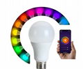 Remote Control APP Control  Wifi Light Bulb with Voice Time Group contro