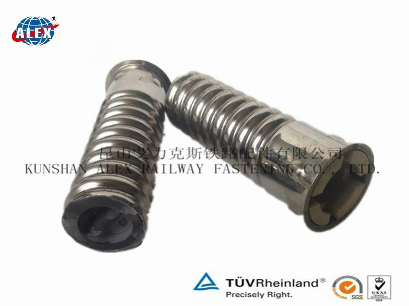 Railway screw spike insert 3