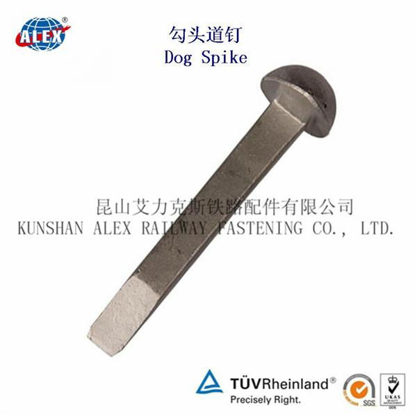 Railway  track spikes carbon steel plain oiled surface  2