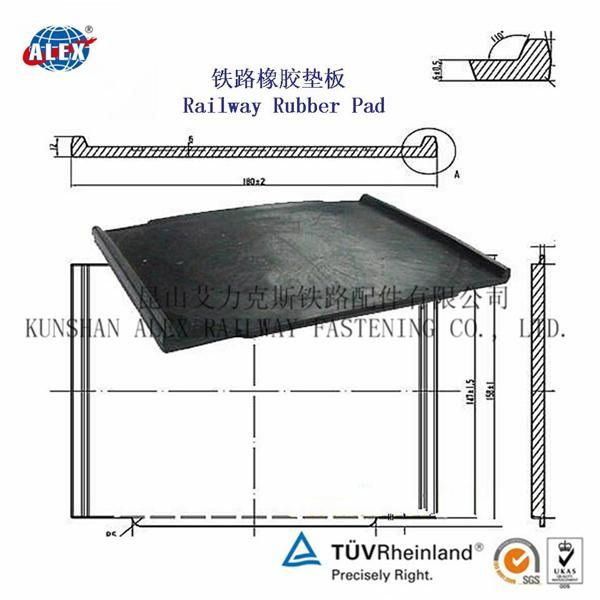 rail rubber pads under rail sleeper  5