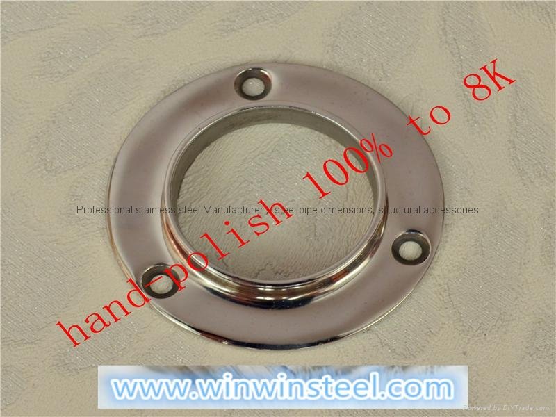 stainless steel flange for decoration basement