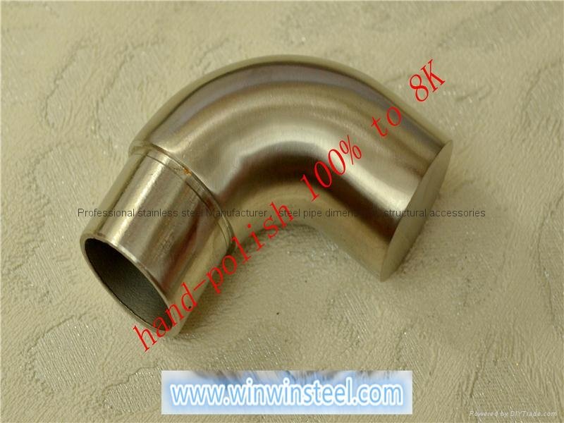 Stainless Steel Handrail End Cap 2