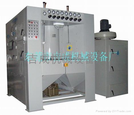 JCR-1708自動轉臺式噴砂機
