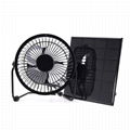 Solar Powered Fan 8inch Free Energy Power Ventilator for Greenhouse Motorhome 1