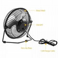 Solar Powered Fan 8inch Free Energy Power Ventilator for Greenhouse Motorhome