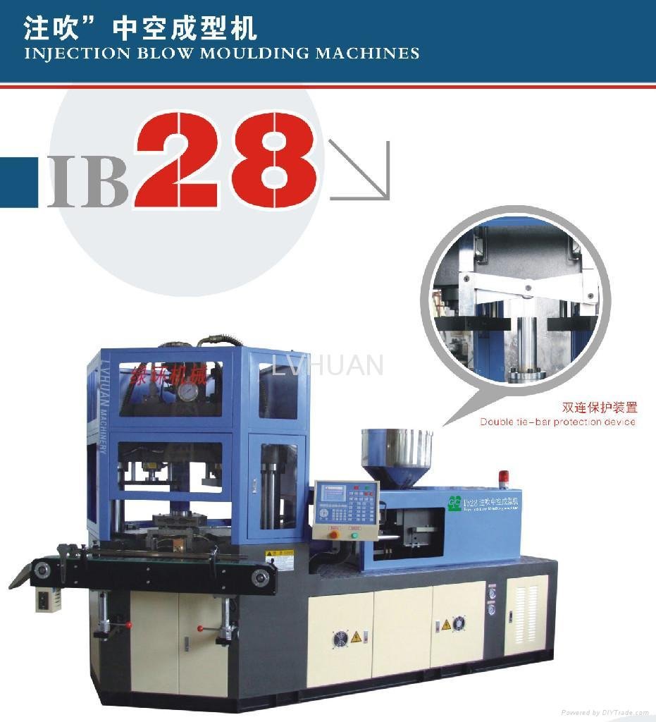Injection blow molding machine IB28