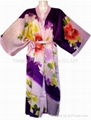 Pure Silk Hand-Painted Kimono, Pyjamas