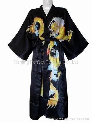 Pure Silk Hand-Painted Kimono 2