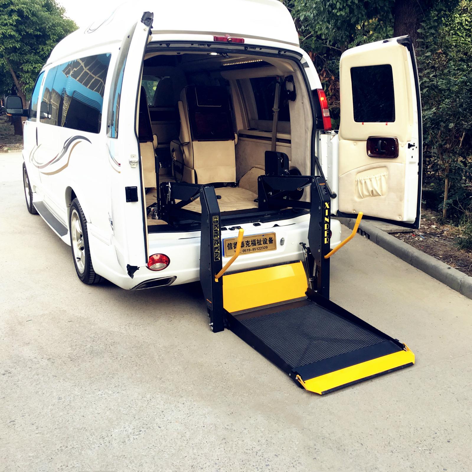 CE and EMARK Certified Wheelchair Lift for Van, Disabled Wheelchair Lif