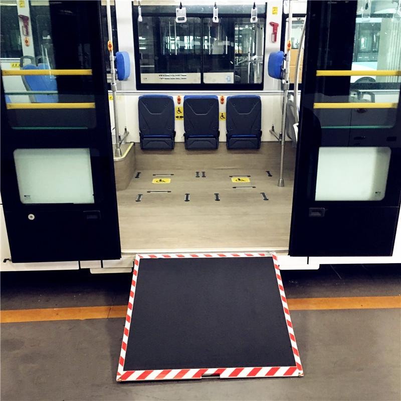 CE Certified Electric Wheelchair Ramp with Loading Capacity 350kg for City Bus 3