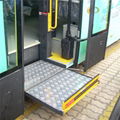 CE certified Wheelchair Passenger Lifting platform for bus with capacity 300kg 4